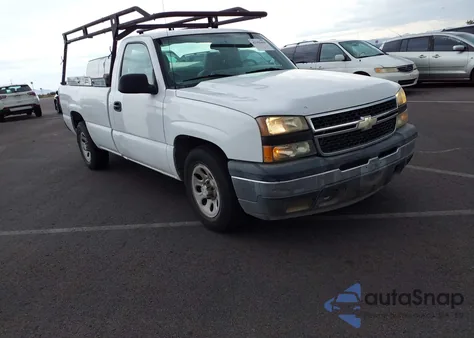 2006 Chevrolet Silverado 1500 Work Truck из США, поврежденный, VIN 3GCEC14X86G237334
